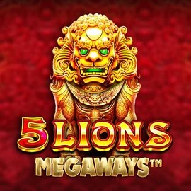 5 Lions Megaways slot logo by Pragmatic Play at Katanaspin Casino