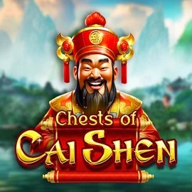 Chests of Cai Shen online game logo by Pragmatic Play on katanasspin.uk