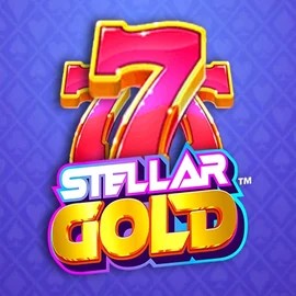 Official Slots logo: Stellar Gold by Snowborn Games at Katanaspin Casino