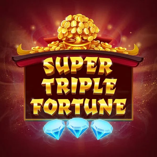 Super Triple Fortune slot visual from Greentube available on katanasspin.uk